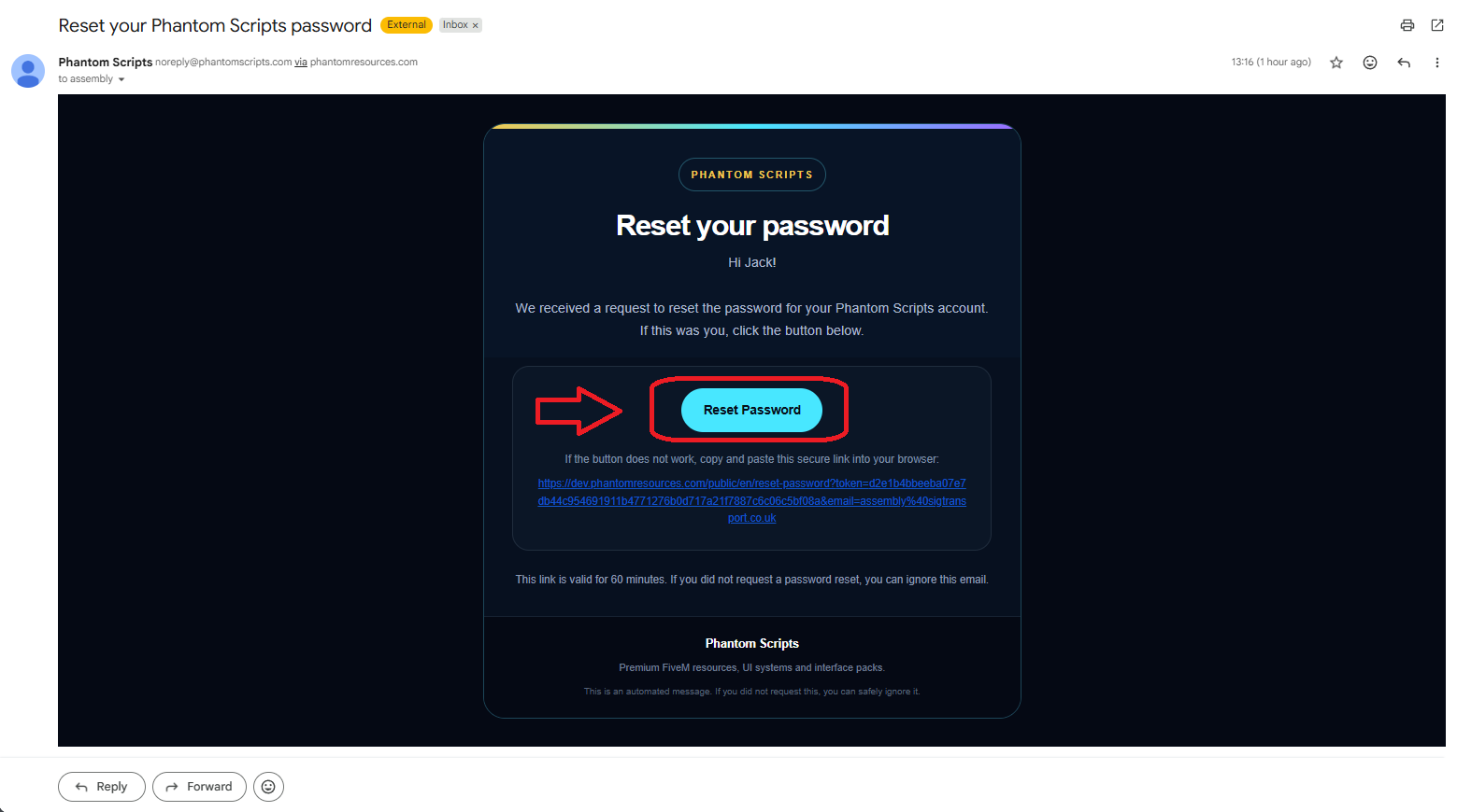 2. Check your email