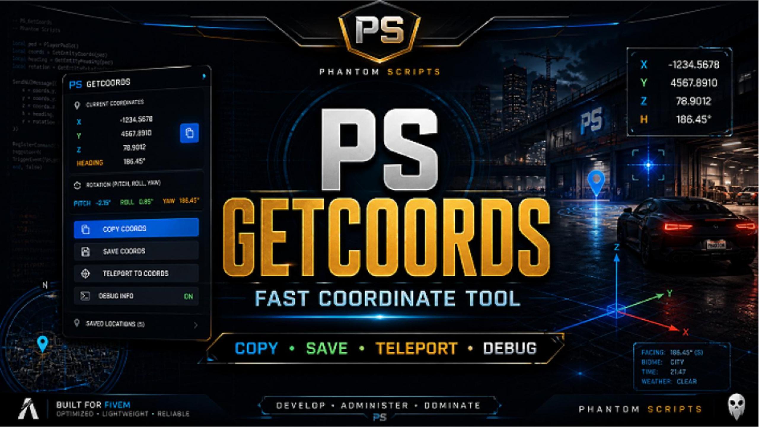 PS GetCoords